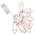 Pikkukuva 2 / 8: Keijuvalosarjat 10 LED-helmiä 1,5 m Sisätilan valosarjat Koriste Ruusukulta As छात्रावास बिस्तर कक्ष लिविंग रूम