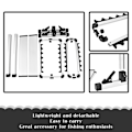 Miniatyrbilde 7 av 8: Lett fiskestangstang holder stativ arrangør rack for 12 stenger