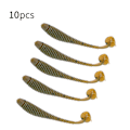 Miniatyrbilde 3 av 8: 10 stk 5 cm myke kunstige fiske lokker larve orm agn fiskeutstyr tilbehør A