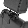 Pikkukuva 3 / 5: Auton tablettiteline. Auton pääntuen puhelimen ja tabletin teline, jossa on universaali 360° kierto tableteille ja puhelimille 4,7–11 tuuman kokoisille.