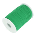 Miniatyrbillede 7 af 8: Elastisk ledning 50 yards 0,1 tommer bred blød fleksibel nylon åndbar vaskbar armbåndssnor til håndværk DIY perler Grøn