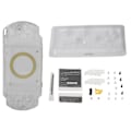 Miniatyrbild 1 av 8: Fodralomslag Ersättning Full Shell Housing Set med Knappar Kit För PSP 1000 (Transparent)