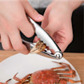 Miniatyrbillede 4 af 5: Fisk og skaldyr værktøjssæt med fisk og skaldyrsgafler til hummer, krabbe og rustfrit stål fisk og skaldyrsgaffel. Fisk og skaldyr værktøjssæt til fisk og skaldyr, hummer, krabbe, nødder