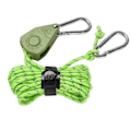 Miniatyrbild 1 av 5: Grön 5-pack Bärbart Justerbart Fixerat Campingrep