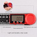 Miniatyrbillede 4 af 4: To-i-en Digital Stor LCD Vinkelmåler (300mm)