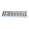 Pikkukuva 6 / 8: 68 Key Mekaaninen näppäimistö Tee-se-itse-sarja, jossa on RGB 5 V DC -tuki Langaton 2.4G Type C Langallinen Bluetooth 3.0 5.0 Hot Swap Keyboard IOS Blue