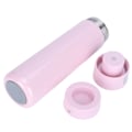 Miniatyrbild 4 av 8: Smart Vattenflaska Touch Temperatur Display Timer Påminnelse USB Strömförsörjning Vakuumkopp Rosa