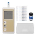 Miniatyrbillede 1 af 8: Blodsukkermåler Kit Bærbar Stemmemeddelelse Automatisk Diabetes Test Meter med Teststrimler til Hjemmeselvbodsukkermåling