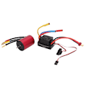 Pikkukuva 5 / 8: S3650 3900KV vedenpitävä harjaton moottori 60A harjaton moottori ESC T-liitin uros 1/10 RC-auton päivitysosiin
