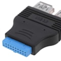 Pikkukuva 3 / 5: Tyyppi A Naarasadapterimuunnin Adapterikortti Yhdistä USB-laitteet Vastaanotinkeskus