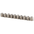 Miniatyrbilde 6 av 8: 10 stk Gjengeinnsatssett Reduksjonsmutter 303 rustfritt stål hunn M4x0,7 hann M8x1,25 0,3 tommer lengde