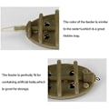 Miniatyrbilde 2 av 5: 5 Stykker Fiske Inline Feedere Fiske Inline Flat Method Feeder Med Hurtigutløserform-15g 20g 25g 35g Zekai