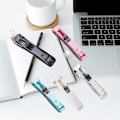 Miniatyrbillede 4 af 5: Multi-Purpose håndholdt papirclips dispenser - tidsbesparende og holdbar Light Blue