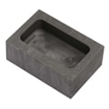 Miniatyrbillede 4 af 8: Rektangel grafitstøbeform Hurtigopvarmning Køling Metalsmelteform til støbning Raffinering 2,2 X 1,5 X 0,8 tommer