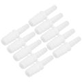 Miniatyrbild 5 av 8: 10 st Slangkoppling PE-slanganslutning Hulling Reducer Led Rak Genom Set Kit