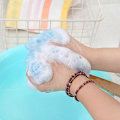 Miniatyrbillede 2 af 5: Grå Loofah Rygskrubber til Bad, Badesvamp med Håndtag, PE Bløde Mesh Luffaer, Eksfolierende Luffa til Mænd og Kvinder
