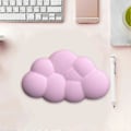 Miniatyrbillede 3 af 5: Desktop Musemåtte med Håndledsstøtte, Skyform, Skridsikker Base, Automatisk Tilbageførsel, Memory Sponge, Kontor Computer Laptop Gaming, Smertelindring, Håndledspude Rød