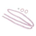 Miniatyrbillede 5 af 8: Pink Heatless Curling Sæt Hårstang Højkomfort Stof Pandebånd Clips DIY Curls Roller til at sove