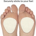 Miniatyrbillede 3 af 5: 12 Pak Metatarsal Fodpuder Smertelindring 1/4 Tomme Tykke Fodpuder Forfodssupport Metatarsalgi Neuroma