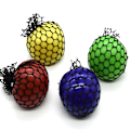 Miniatyrbillede 1 af 6: 4 stk. net squishy bolde stress relief bolde lindre tryk bolde dekompressionslegetøj til voksne børn