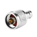 Miniatyrbild 3 av 8: 2st Typ N hane till BNC hona RF-kontakt Koaxialadapter Testomvandlare