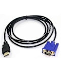 Miniatyrbillede 1 af 4: HDMI til VGA Videokabel til TV Computerskærm