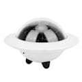 Miniatyrbilde 4 av 8: Roterende stjernehimmel-projektorlampe Justerbar nattlys med Bluetooth-høyttaler