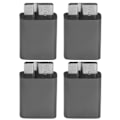 Miniatyrbild 1 av 8: 4PCS Typ C hona till MicroB hane-adapter 5 Gbps 5V/3A 15W USB C till Micro B-adapter för hårddiskkabel stöder laddning
