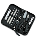 Miniatyrbillede 2 af 8: 7 stk Manicure Sæt Rustfrit Stål Manicure Pedicure Kit Grooming Kit Negleklippere