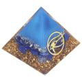 Miniatyrbillede 4 af 8: Orgone Pyramid Energy Generation Peaceful Mind Holdbar Unikt design krystalpyramide til kontorværelse