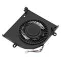 Miniatyrbilde 7 av 8: Utskifting av CPU GPU-vifte for MSI GS75 P75 MS 17G1 MS 17G2 BS5005HS U3I BS5005HS U3J DC 5V 0,5A 4-pinners bærbar kjølevifte CPU-vifte