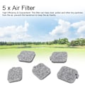 Miniatyrbillede 7 af 8: 5 stk. Høj kvalitet luftfilter passer til STIHL BG45 BG46 BG55 BG65 BG85 BR45C SH55 SH85 løvblæser