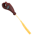 Miniatyrbillede 7 af 8: Wood Grain Digital Beads Counter Håndholdt Finger Beads Counter til buddhistisk meditation Redwood (Wood Grain)