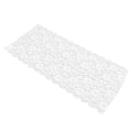 Miniatyrbilde 2 av 8: Blonderstoff 7,87 Zoll breit 10 Yard lang Exquisite breite Anwendung Spitzband für Hochzeiten Partys Weiß