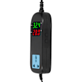 Miniatyrbillede 8 af 8: Elektronisk termostat temperaturregulator dobbelt LED-display med strømkabel til plantevæksthuse EU AC90V‑250V