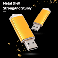Miniatyrbillede 2 af 5: 10 X 512mb Memory Stick USB Flash Drive USB 2.0 Guld-DT