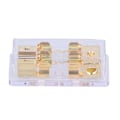 Miniatyrbilde 3 av 8: 1x0GA inn/2x4GA ut Power Distribution Block Sikringsholder Elektrisk Beskyttelse for Bilstereo Audio