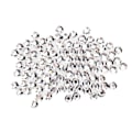 Miniatyrbilde 2 av 8: 100 stk flate ryggstens med dobbelt hulldesign, enkel å bruke, utsøkt dekorative DIY-deler for dekorasjon 8mm
