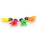 Miniatyrbilde 4 av 8: 4 stk fluefiske flyteskum Strikeindikatorer Driftkrokposisjonering flyter Bobbers4 blandede farger