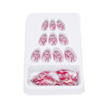 Miniatyrbild 7 av 8: 24ST falska konstnaglar cover lång tryck Färgglada konstnaglar för DIY Nail Art SalonN9