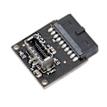 Pikkukuva 8 / 8: Emolevy USB 3.0 Etu 19pin 3.1 Kannettava 5.0Gbps Siirtonopeus Type‑E Etupaneeli Otsikko