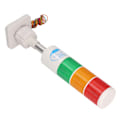 Miniatyrbillede 7 af 8: LED-staklysetårne - Industrielle flerlags LED-signaltårn - Stakvarselalarm - Advarselslampe - 12V