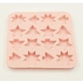 Miniatyrbillede 3 af 3: Julechokoladeforme Silikone Fondant Forme Juletræ Snefnug Stjerneforme Isterningbakke