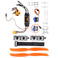 Miniatyrbild 6 av 8: 2212 KV1400 Motor 40A XT60T ESC SG90 Servo 8060 Propeller Kit för RC Drone Aircraft FPV