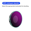 Miniatyrbillede 5 af 5: Action Camera Lens Filter Sæt til Action 5 PRO/4