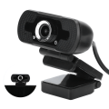 Miniatyrbild 6 av 8: USB 1080P högupplöst webbkamera Onlineklass Live Videokonferens webbkamera för dator