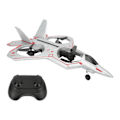Miniatyrbillede 5 af 8: 2,4 GHz RC-flyvemaskine EPP-skum Sølv 50 m Kontrol Afstand Høj Hastighed Coreless Motor RC Flyvemaskine Glider Legetøj til Over 14