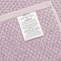 Miniatyrbild 3 av 5: Basics Set med 6 Strukturerade Lukttäta Handdukar, 70 x 30 cm, Lavendel