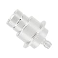 Miniatyrbillede 7 af 8: CO2-adapter i aluminiumlegering, 0,3 tommer, hurtig afbrydelse, slidstærk, høj hårdhed, sodavandsautomat-stik, sølv