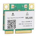 Miniatyrbillede 3 af 8: Trådløst netværkskort Gigabit DualBand 2.4G/5G Bluetooth4.1 Mini PCIE 802.11ac 867Mbps 8260HMW